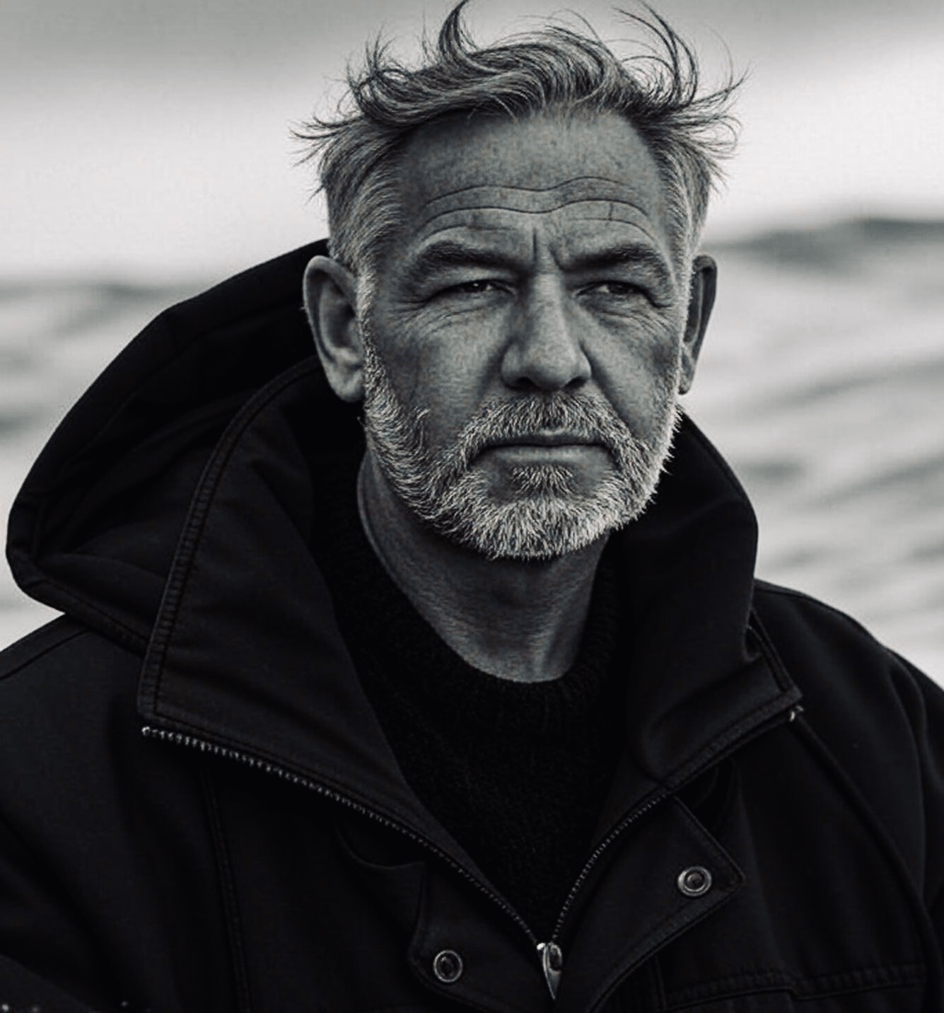 Portrait du Captain XTREMSAIL, navigateur des mers australes.