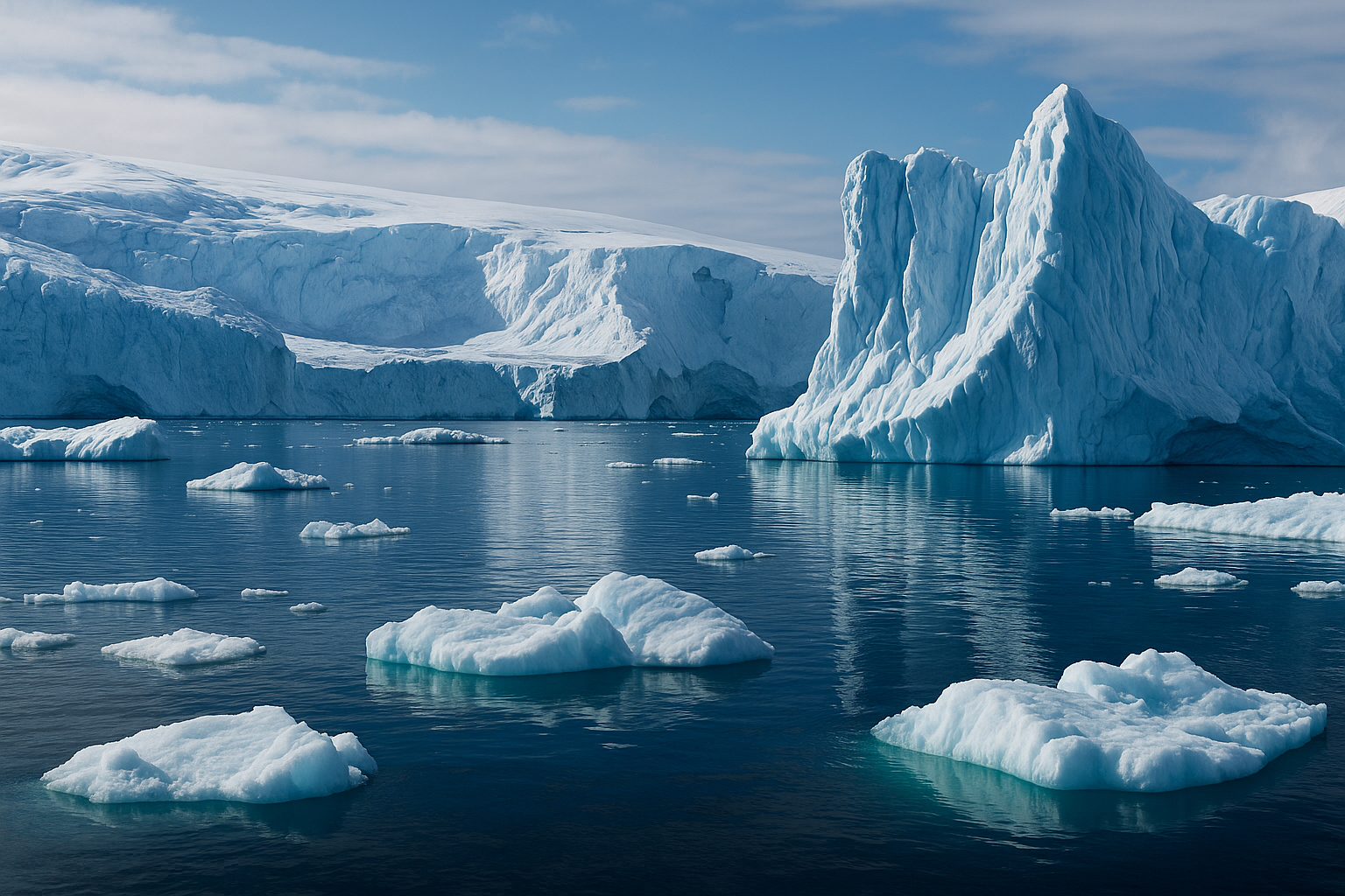 Banquise et mer libre