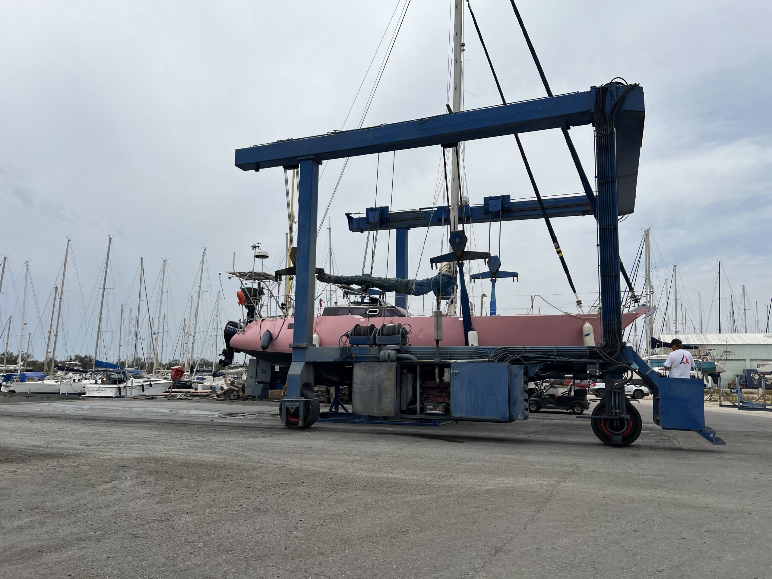 ARION sorti de l’eau — coque aluminium prête pour le terrain polaire